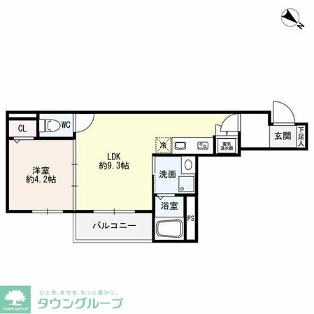 F asecia-hk(エフ アセシア エイチケイ)の物件間取画像